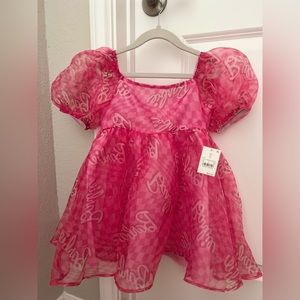 Barbie pink organza dress. Sold out a Target in Small (6/7)